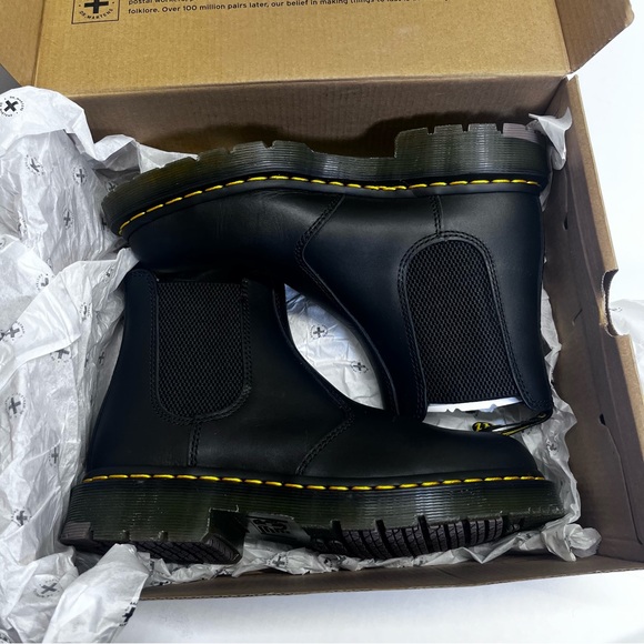 Dr. Martens Slip Resistant Leather Chelsea Boots - Picture 14 of 16